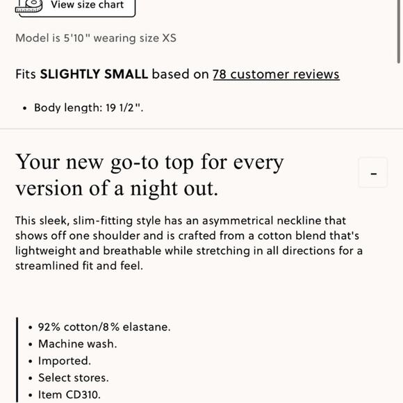 J.Crew Asymmetrical off-the-shoulder top in stretch cotton blend - Picture 2 of 4